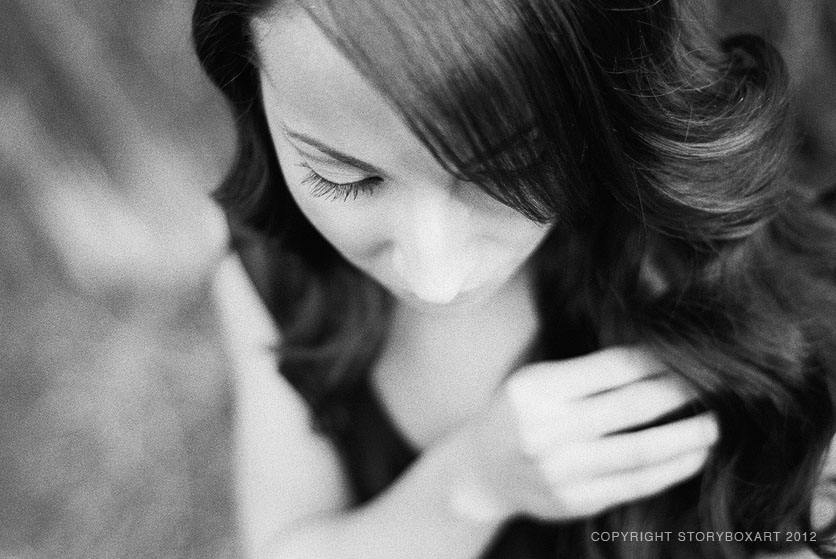 Close up of eyelashes, beautiful girl, East Bay