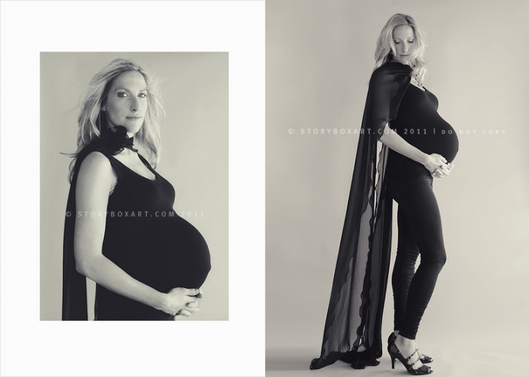 Vogue Inspired Maternity Photography
