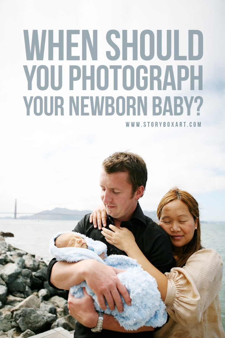 When should you photograph your newborn baby?